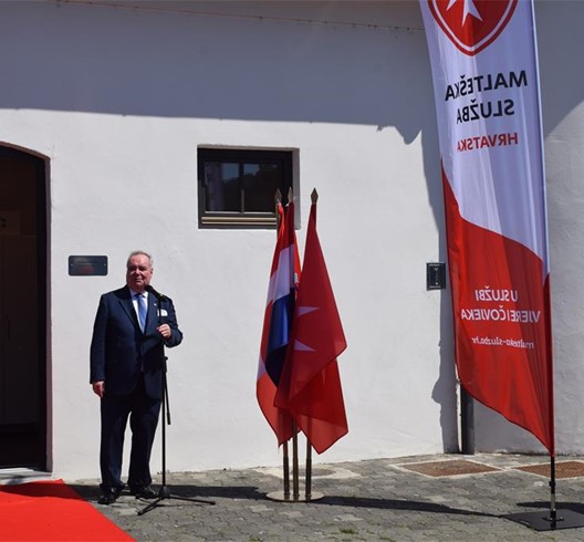 Veliki meštar Suverenoga malteškog reda posjetio svetište Majke Božje Bistričke